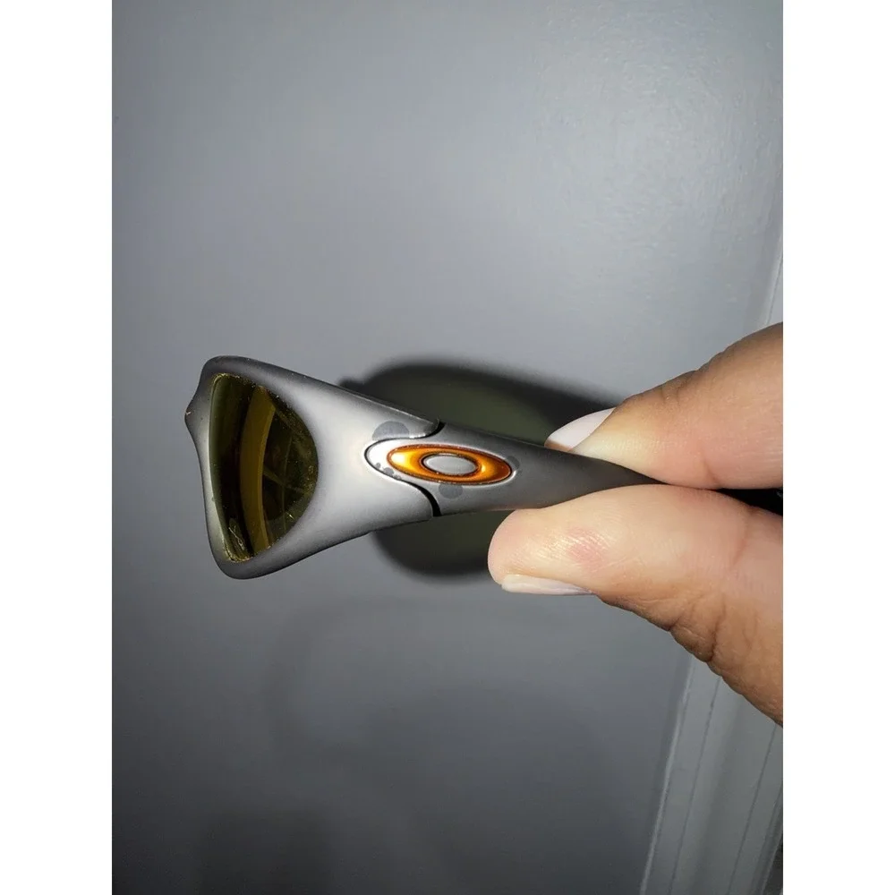 Oakley Minute Dark Gray Frame with Fire Iridium‎ Polarized Lens Y2K